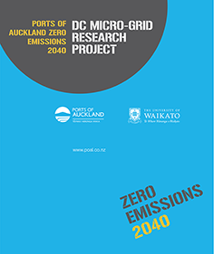 Ports of Auckland DC micro-grid research project